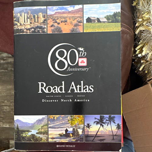 Rand mcnally 80th anniversary - 80th,